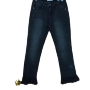 Judy Blue Cropped Fit Black Denim Jeans size 5/27